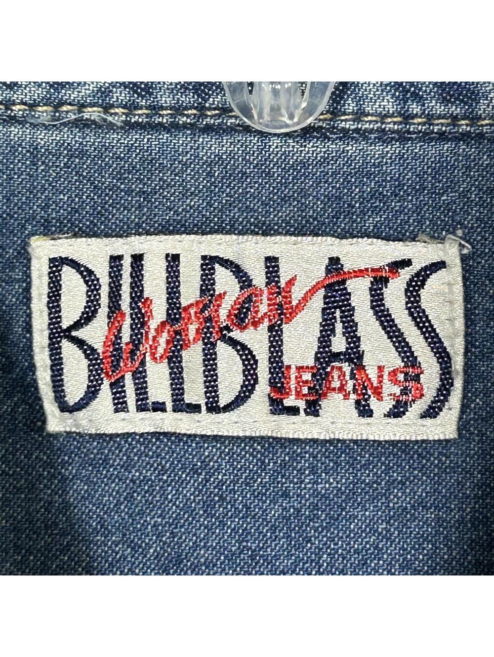 Vintage Bill Blass Unisex Adult Vintage Denim Button-Up Shirt Casual Blue XL - Picture 6 of 6